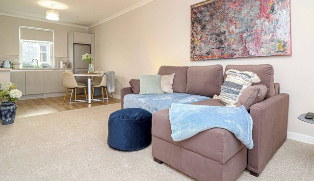 Modern Apex Flat/King Bed/3 Guests/Parking/WiFi