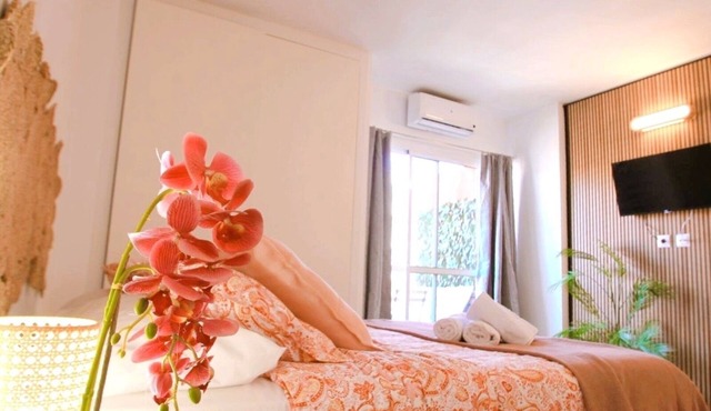 Modern Studio Sea Views in Benalmádena - Available for weekly or monthly rentals