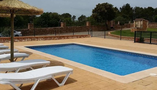 Natural stone villa with pool and garden