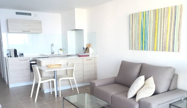 newly renovated apartment by the sea