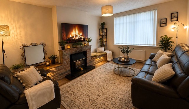 Nice 3 bedroom house with a big garden