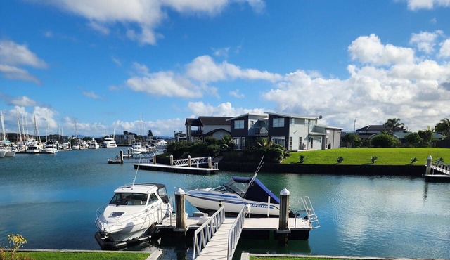 One tree point marsden Cove waterways Fish then back to your own jetty and relax in One Tree Point