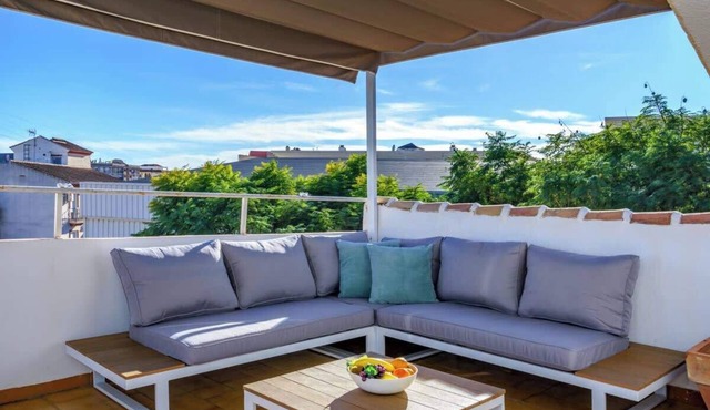 Panoramic terrace w/pool by Costarentals - Ref 148