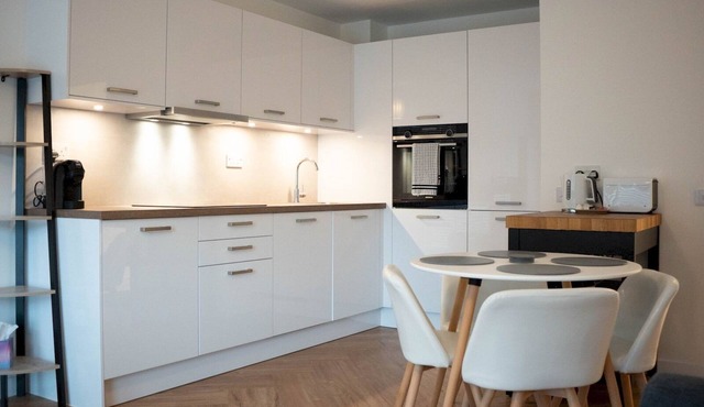 Pass the Keys | Lovely New 2-Bed SEC, Hydro, Finnieston with Parking