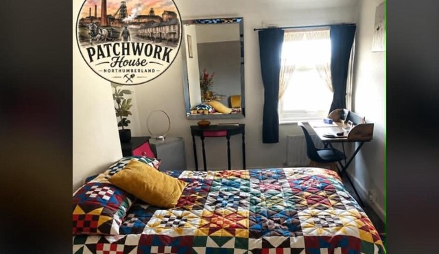 Patchwork house autism friendly with secure garden