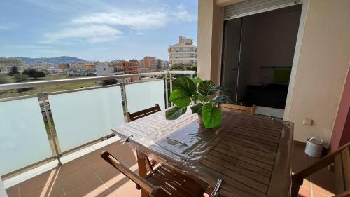 Piso acogedor con piscina en Roses AV-21