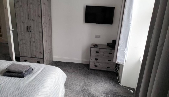 Prime Location in Ayr Town Centre yet only 300yds from the beach.