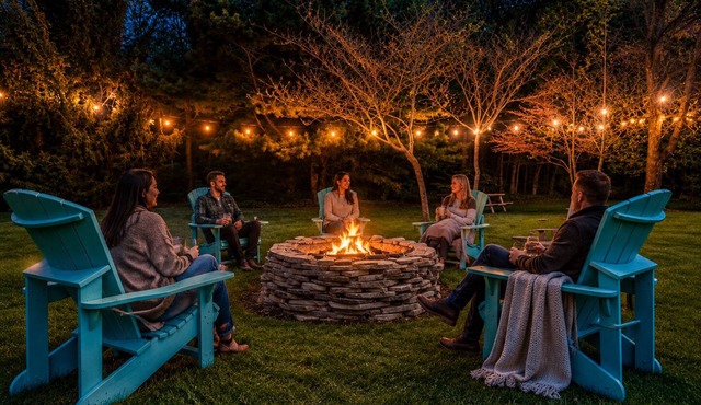 Private Log Estate by Winery | Trails & Fire Pit