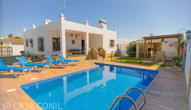 Private Pool and large garden, in Fuente del Gallo, with aircondition and wifi internet - Casa Macarena -