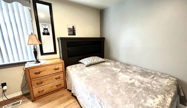 Private Room on the main floor with full furnished and newly renovated.