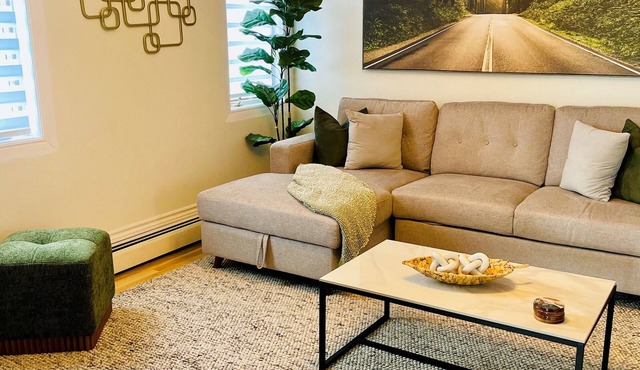 Professionally Designed Suite + Free Parking