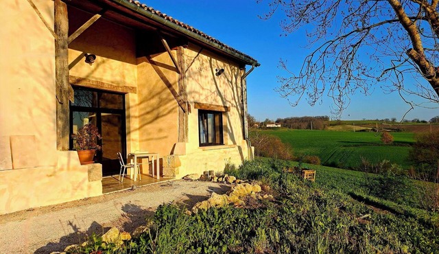 Que Pour 2,Cottage La Detente, 1-bedroom with swimming pool and AC Mauroux, Gers in Mauroux