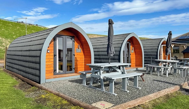 Relax in our stunning seaside glamping pods in Peterhead.