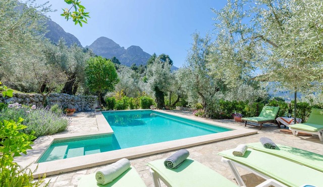 S'OLIVARET - Impressive villa with a private pool in amazing mountainous surroundings. Fre