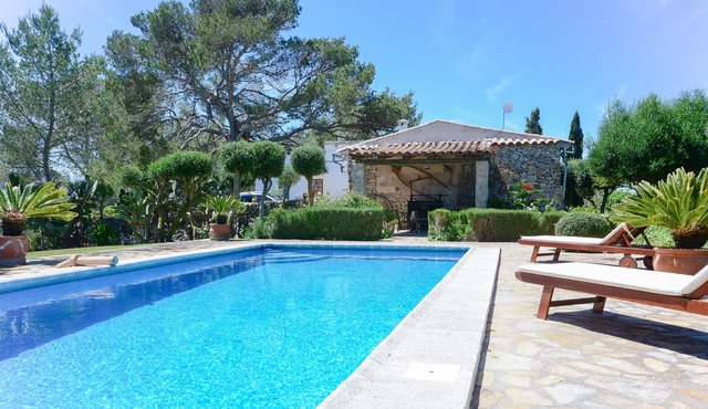SA BASTIDA - Villa with private pool in Sant Joan. Free WiFi