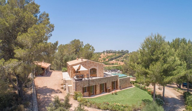 Sa Tanca in Sant Joan with Infinity Pool