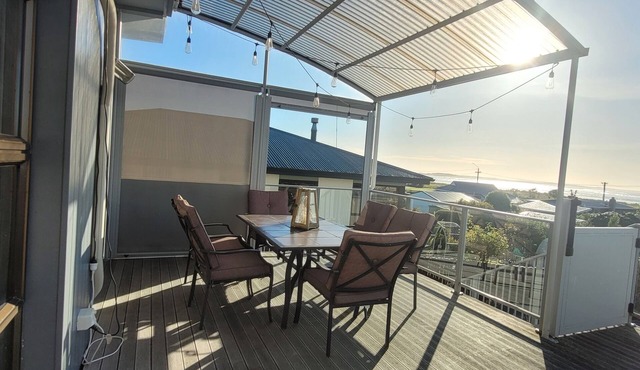 Seascape Retreat, breathtaking sea views.