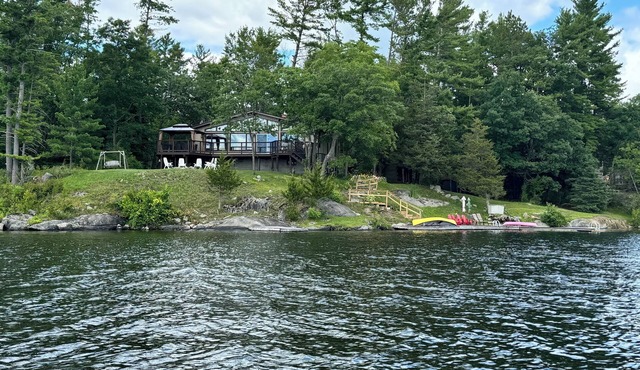 Serene Stoney Lake Sunlit Point