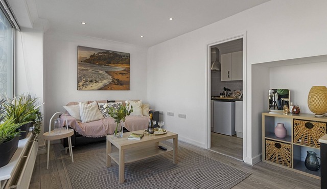 Shaldon Bridge Retreat, a stylish and characterful one-bedroom duplex conversion