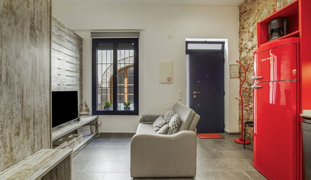 Spectacular designer loft just five minutes' walk from the beach