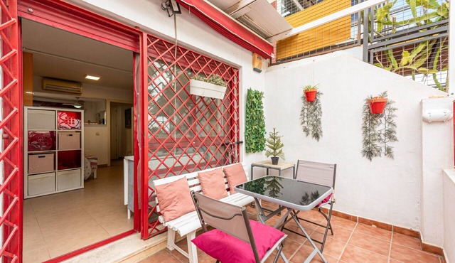 Studio Apartment 'Casita Playa' with Sea View, Wi-Fi and Air Conditioning