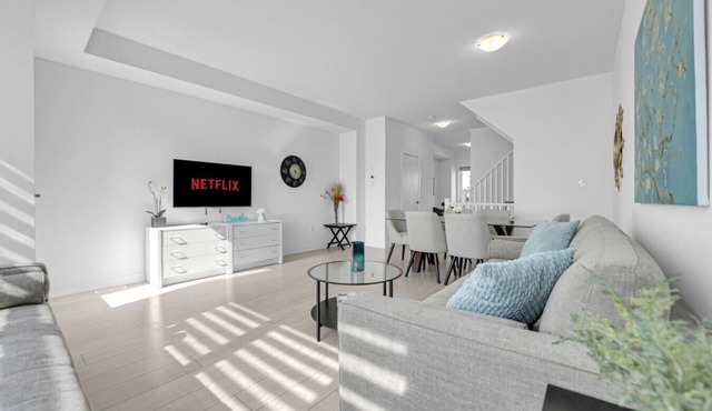 Stylish 4-Bed Home with Backyard in Prime Location