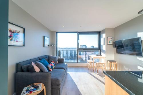 Stylish Studio Finnieston City Centre Free Parking