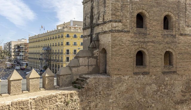 The wall of Sevilla duplex