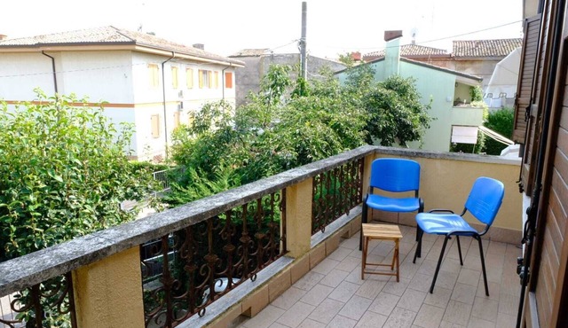 Three-room apartment placed in portion building