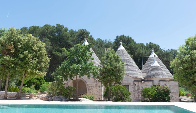 Trullo in Puglia with Pool and Valley Views