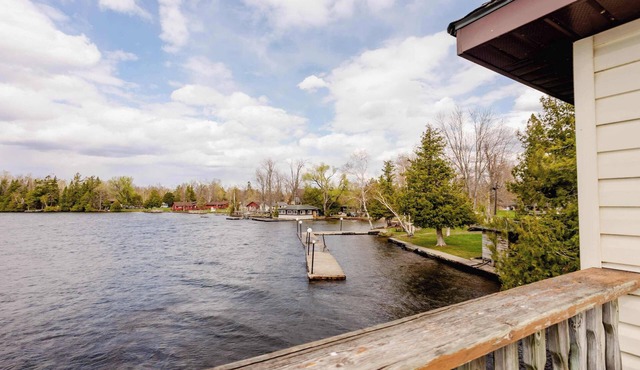 Upper Boathouse on Balsam Lake #1