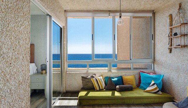 Vacation Apartment 'Jardines Del Mar Ocean View' with Sea View, Shared Pool and Wi-Fi