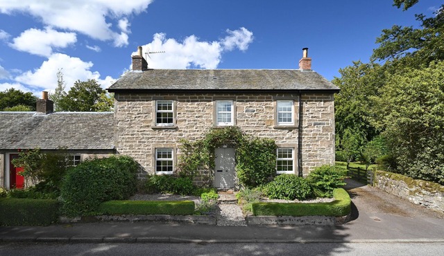 Victorian village house in large Garden