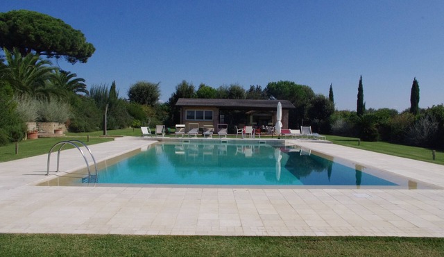Villa delle Palme near the sea with a wonderful pool