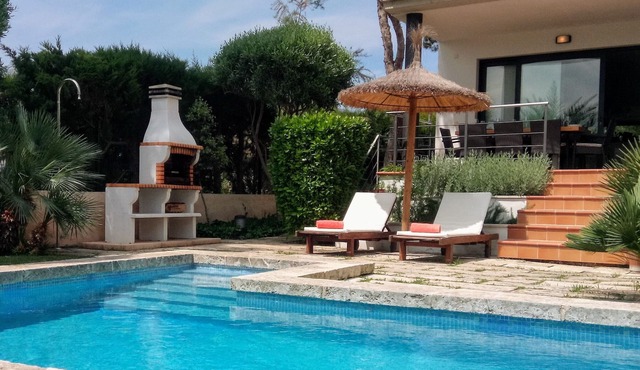 Villa es Baulo Pleta, with garden and pool near beach