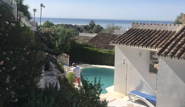 Villa Maria with Mountain and Sea Views, Private Pool, Terrace, A/C & Wi-Fi
