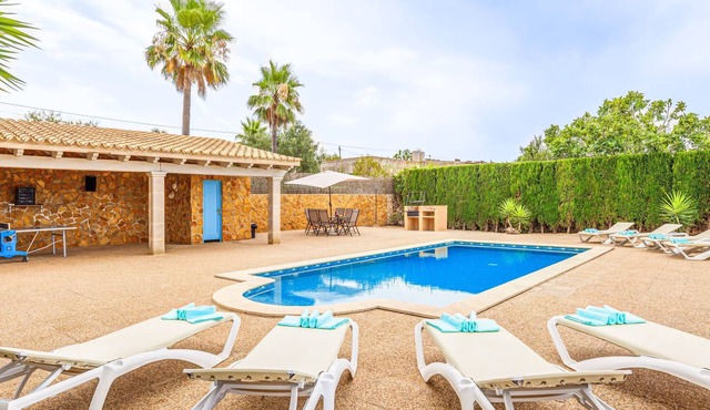 Villa Sa Tanca with sea views, mountain views, Wi-Fi, pool, and garden