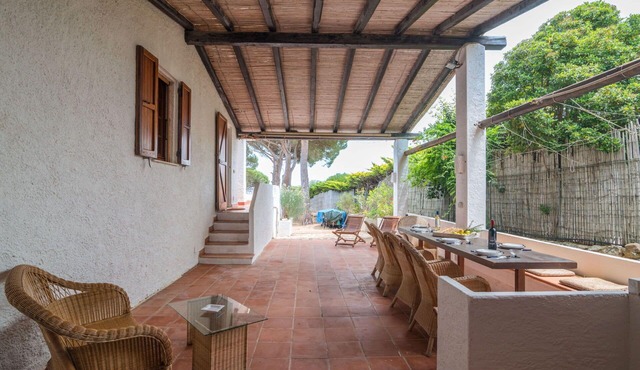 Wonderful private villa for 7 people with WIFI, TV, terrace and pets allowed