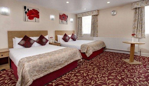 Standard Room, 2 Double Beds, Non Smoking