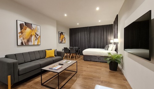 Executive Apartment, 1 Bedroom, Non Smoking, Kitchen