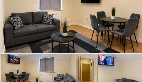 Family Room with Shared Bathroom