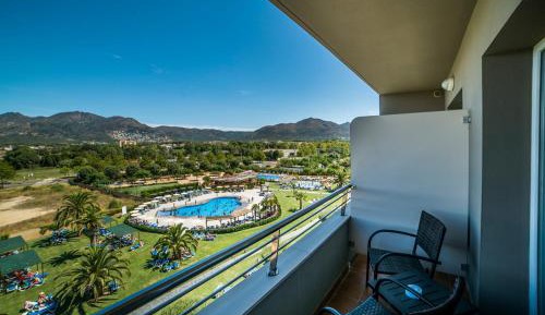 Triple Room with Pool View (2 Adults + 1 Child) with sofa bed